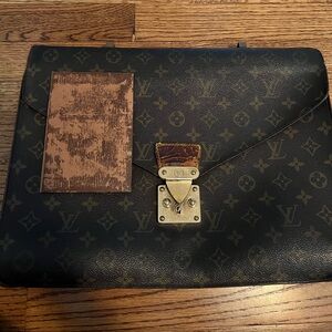 Vintage louie Vuitton document bag